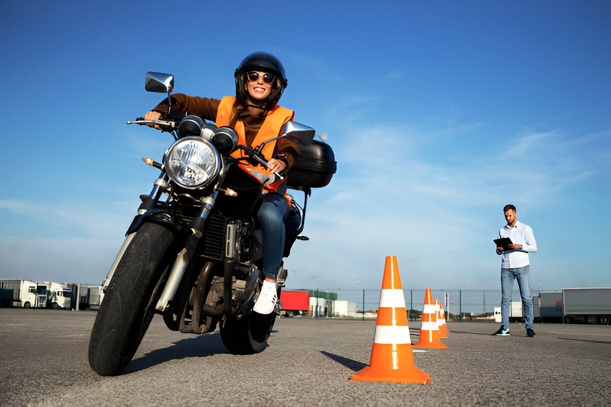 motorcycle training with gear in Bangalore